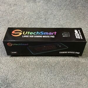 NIB - Large RGB‎ gaming mouse pad desk mat 31.5” x 11”
